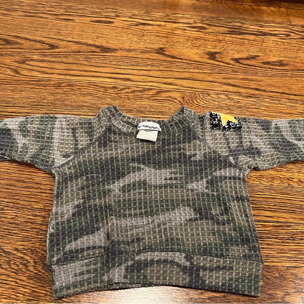 Camo Waffle Long Sleeve